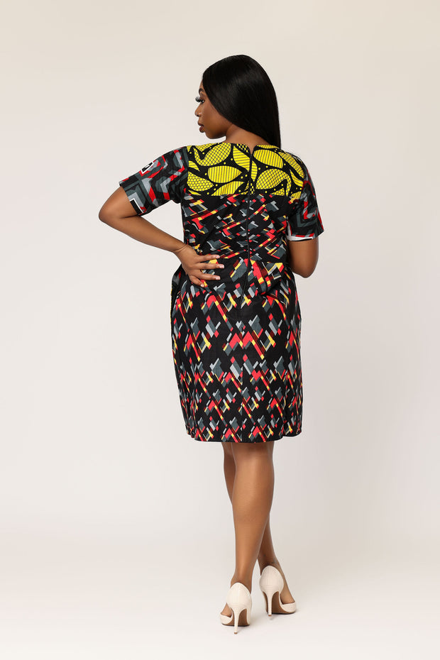 Tubo African Print Dress