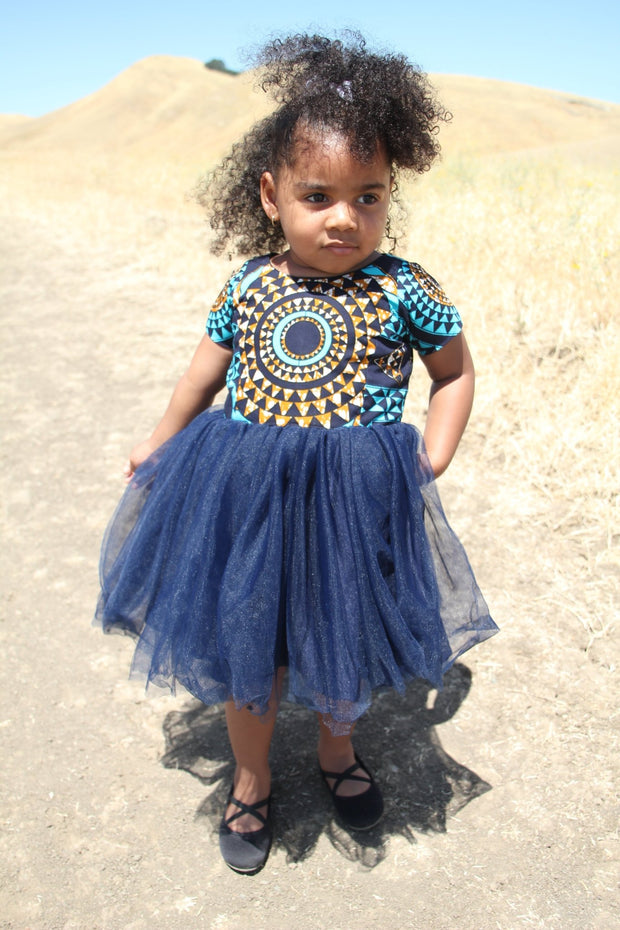 Ajasa African Print Baby Dress - Ray Darten