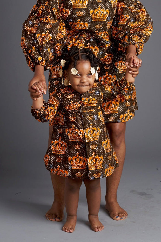 Joba African Print Dress - Kids - Ray Darten
