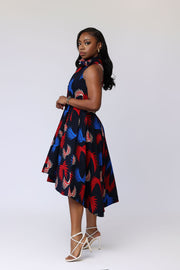 Bello African Print Dress