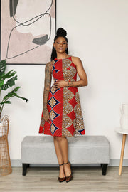 Ejiro African Print Dress