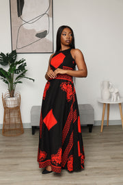 Odiri African Print Dress
