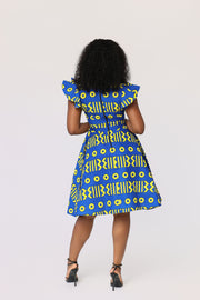 Awelewa  African Print Dress