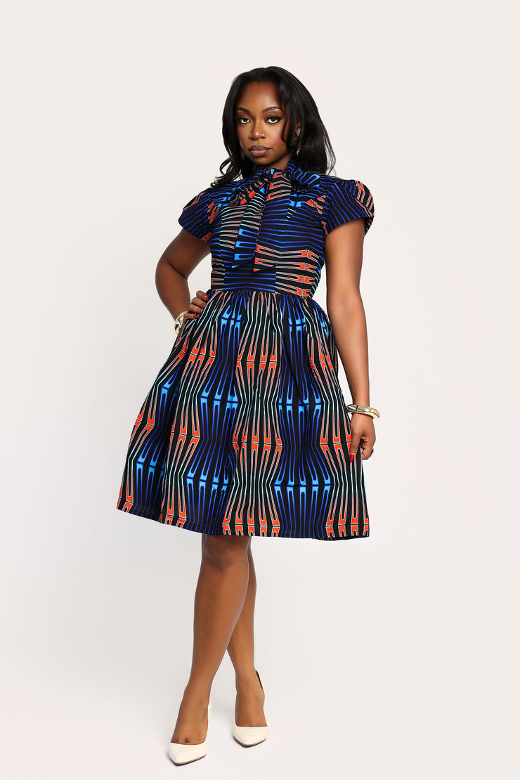 Nnenna African Print Dress