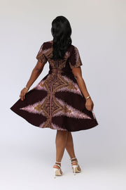 Korede African Print Dress