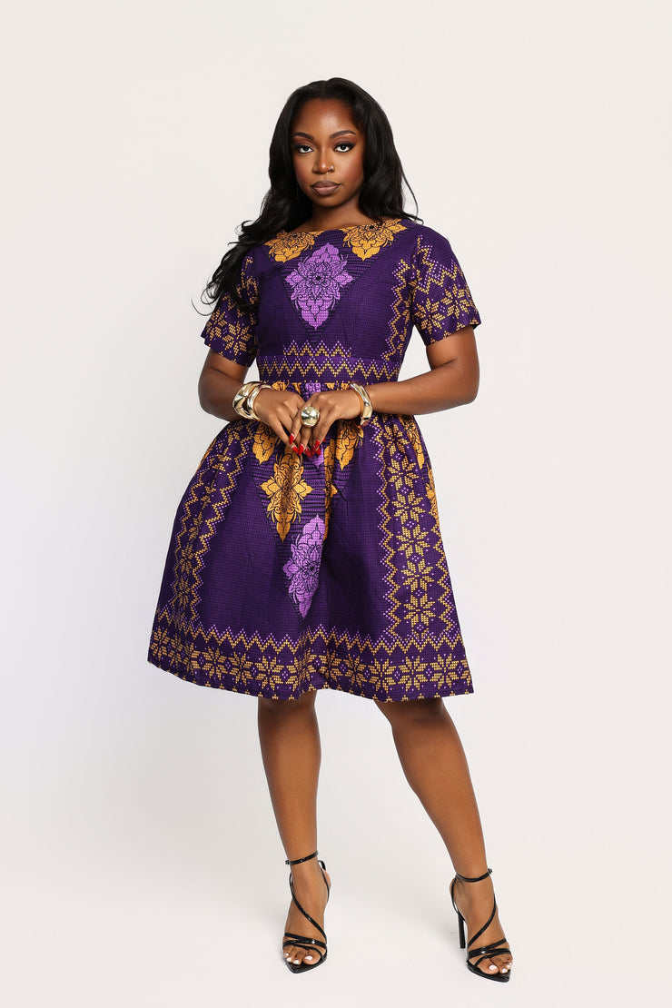 Kasope  African Print Dress