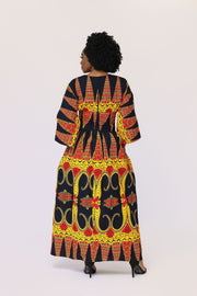 Layo African Print Dress