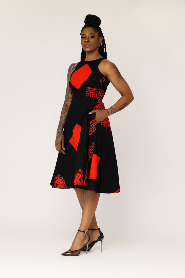 Keji African Print Dress (PRE-ORDER)