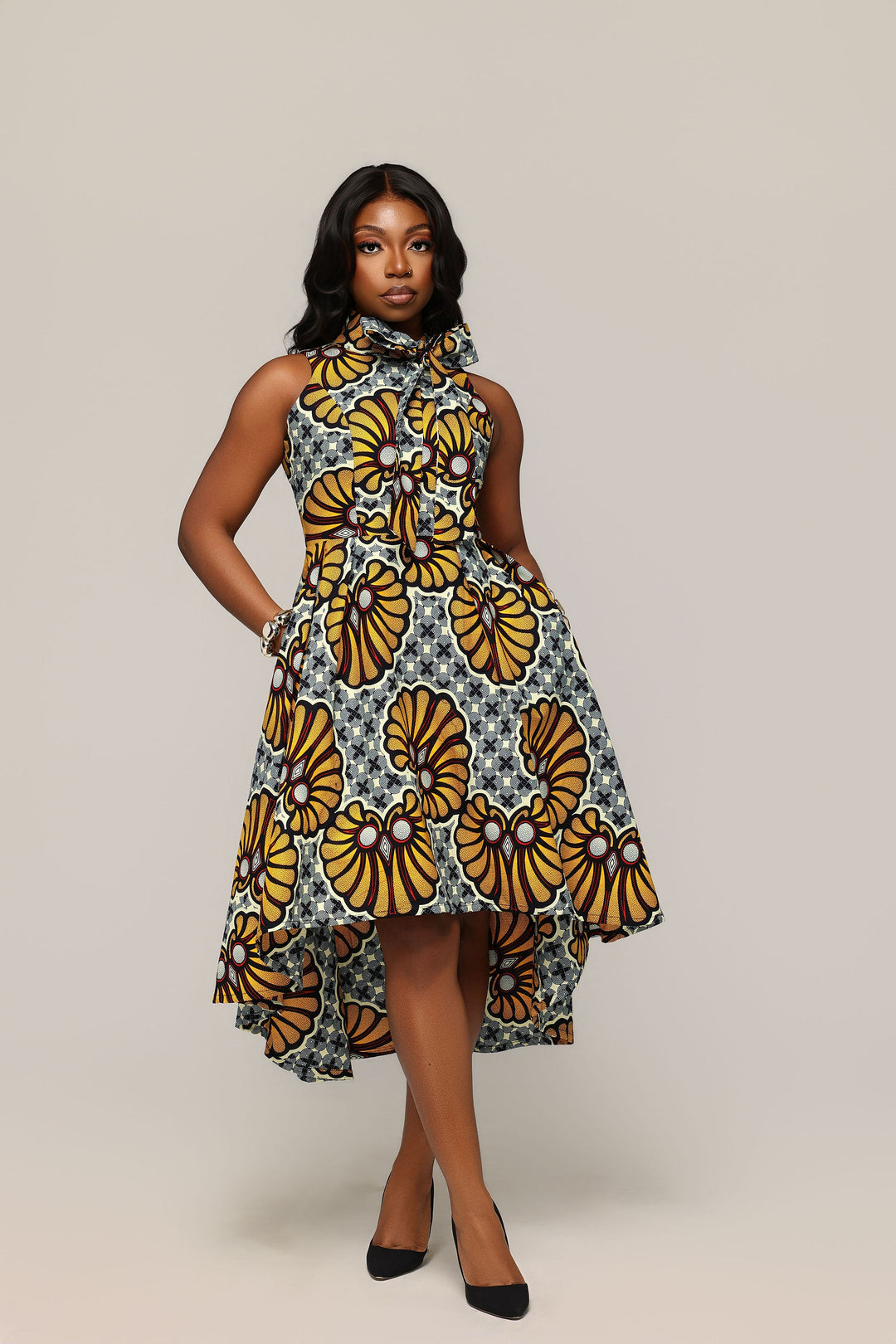 princess polly baby blue dress African print and embroidered clothing for Women