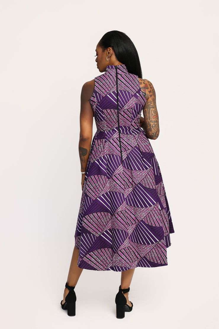Bala African Print Dress