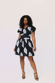 Dina African Print Dress