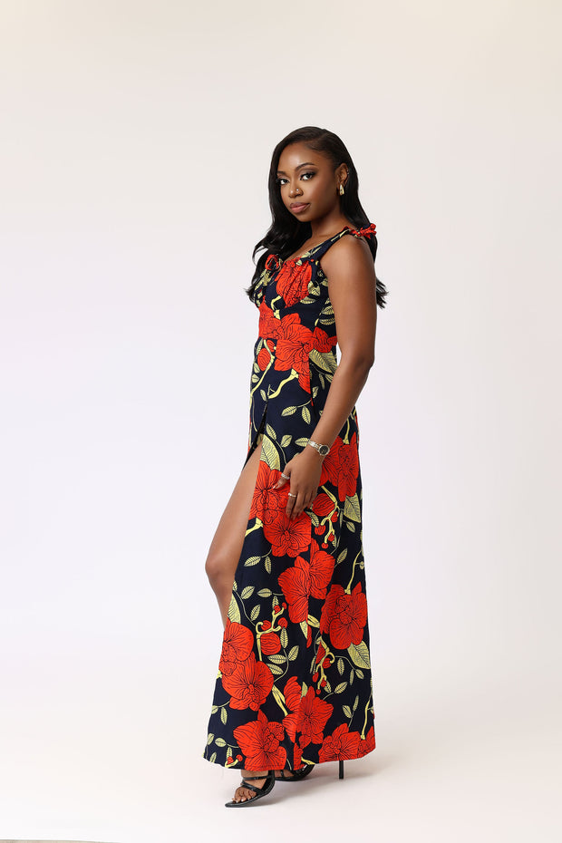 Morire African Print Dress