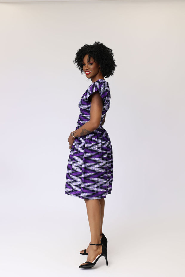 Shula African Print Dress
