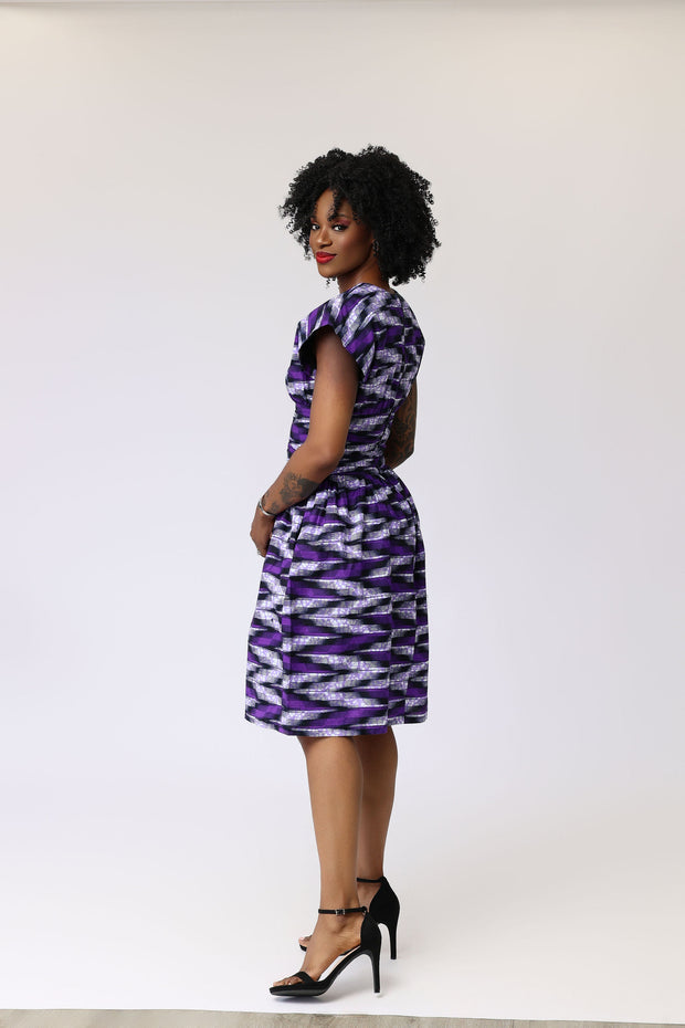 Shula African Print Dress