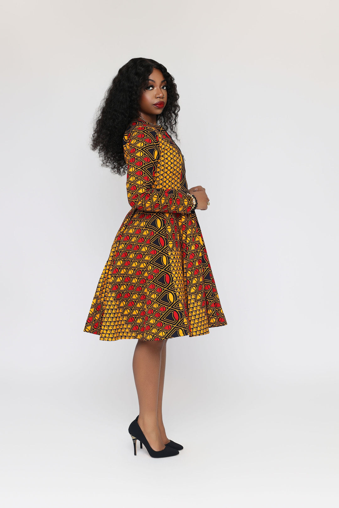 jacket dresses for ladies Longe African Print Dress 4X presales30