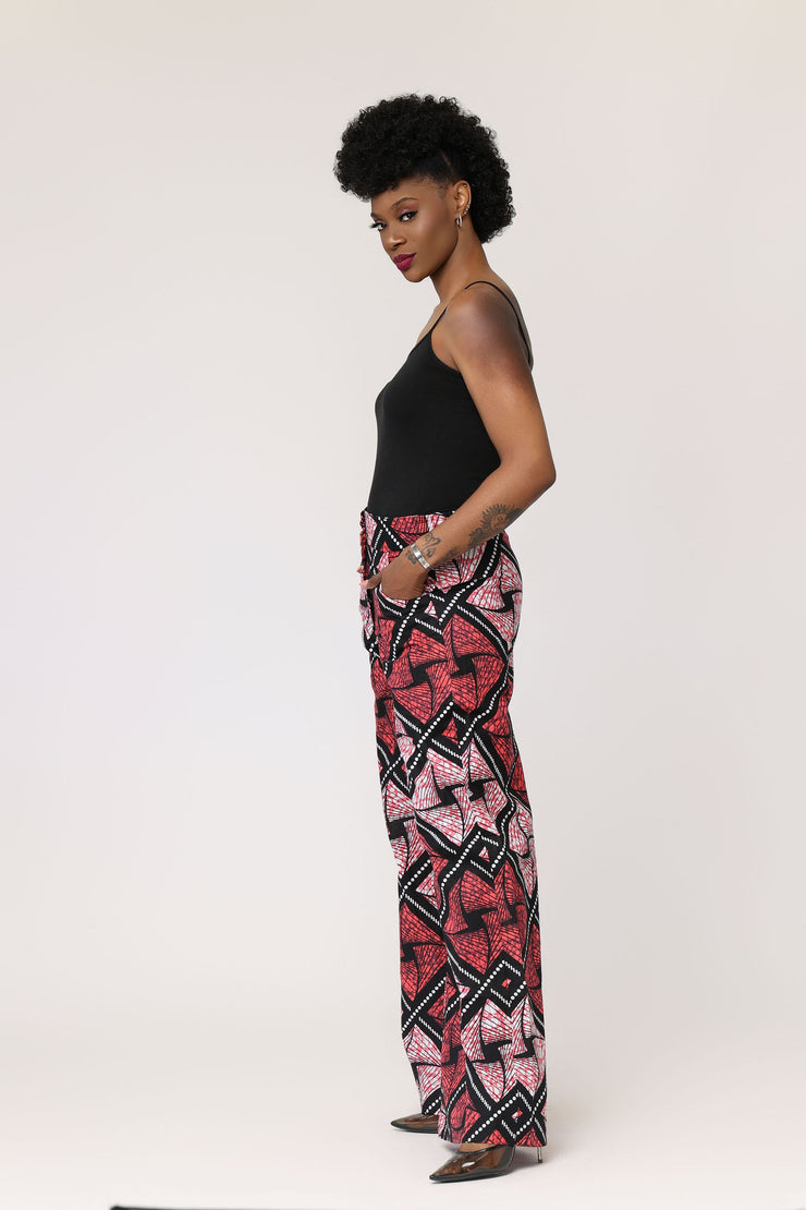 Jeta African Print Pants