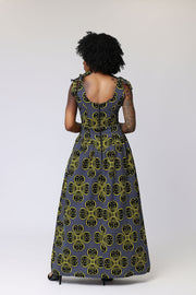 Mrefu African Print Dress