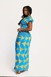 Adaobi African Print  Dress