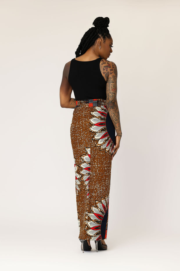 Dide African Print Skirt