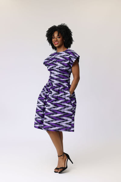 Shula African Print Dress