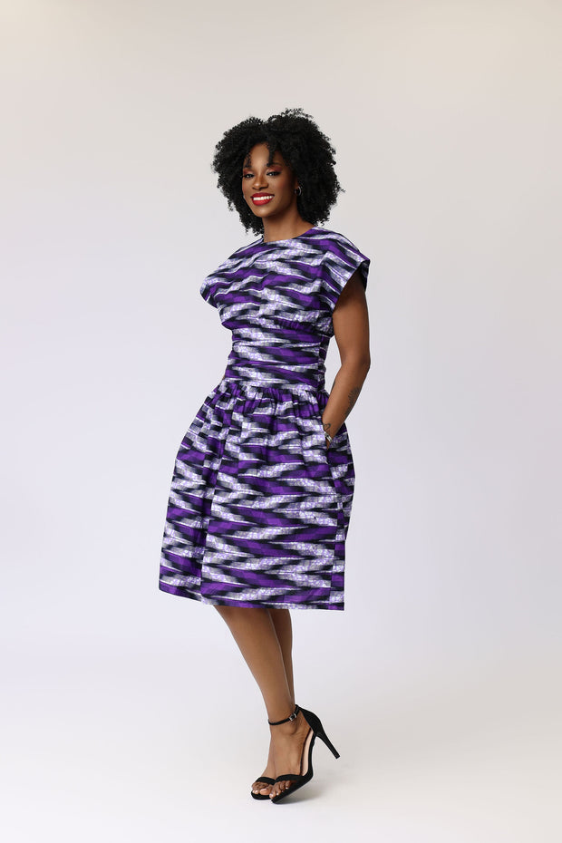 Shula African Print Dress