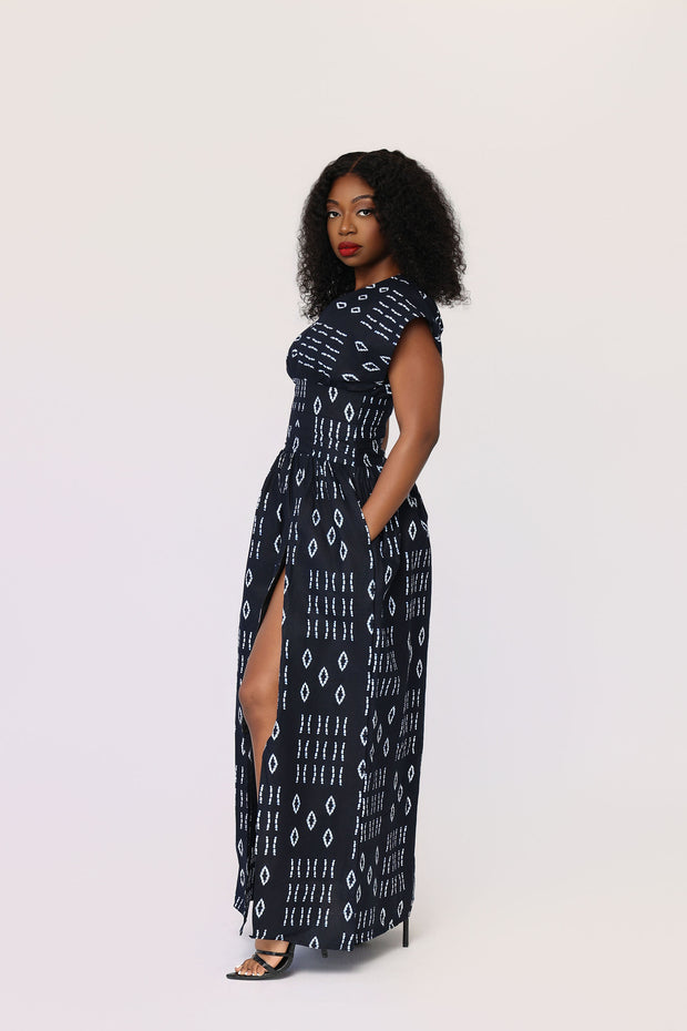 Lala African Print Dress