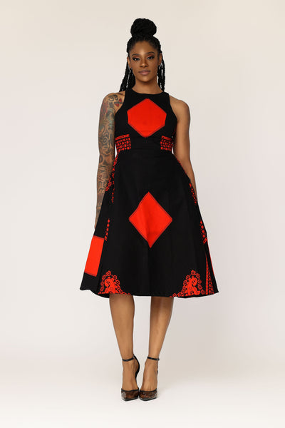 Keji African Print Dress (PRE-ORDER)