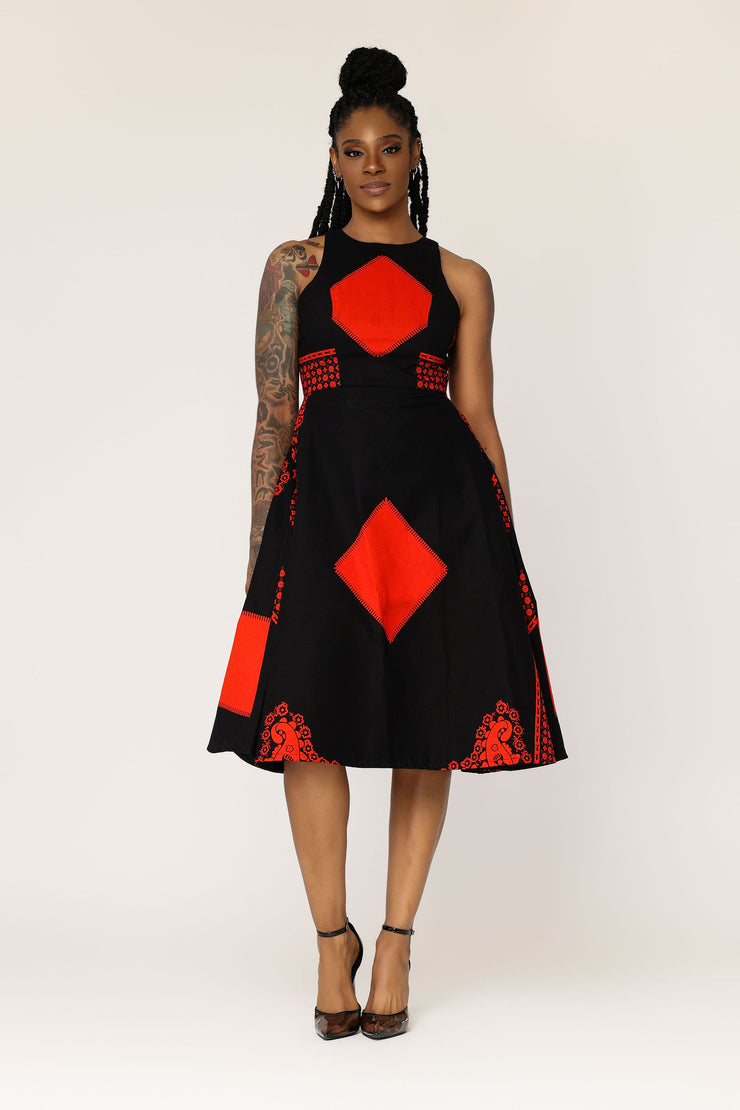 Keji African Print Dress (PRE-ORDER)