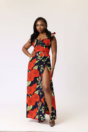 Morire African Print Dress