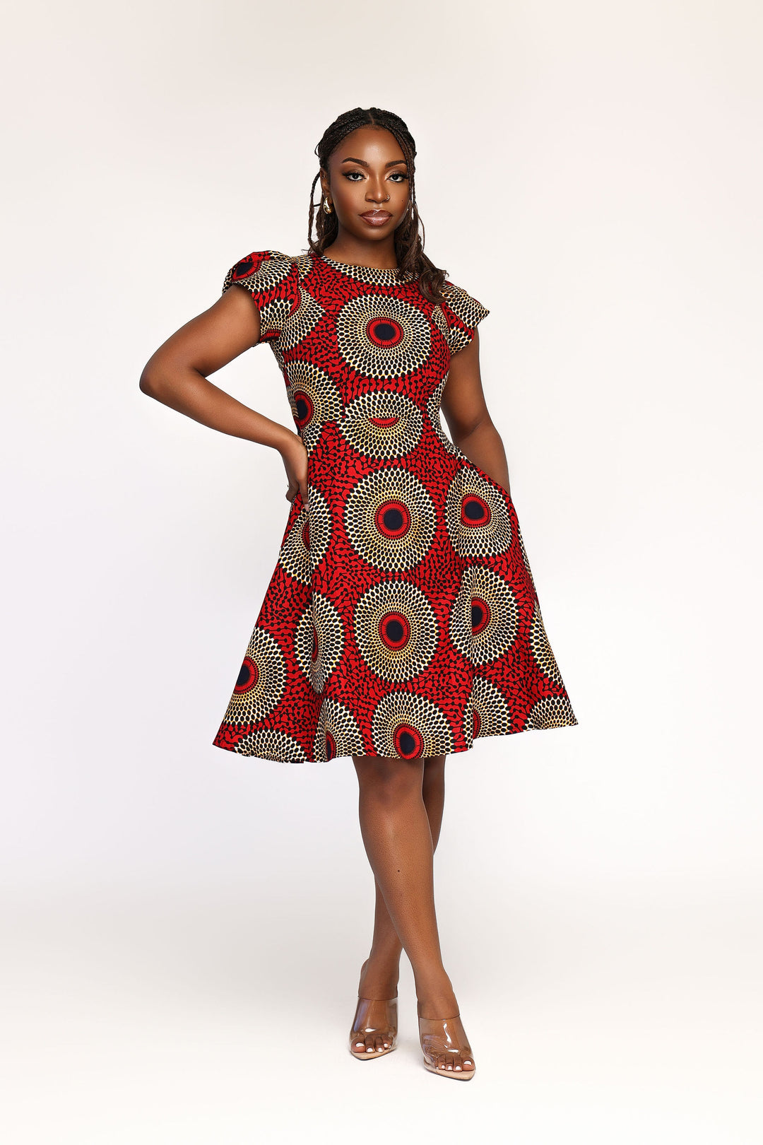 Ife African Print Dress