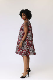 Moshe African Print Dress