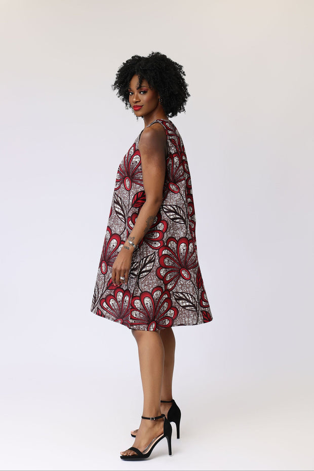 Moshe African Print Dress
