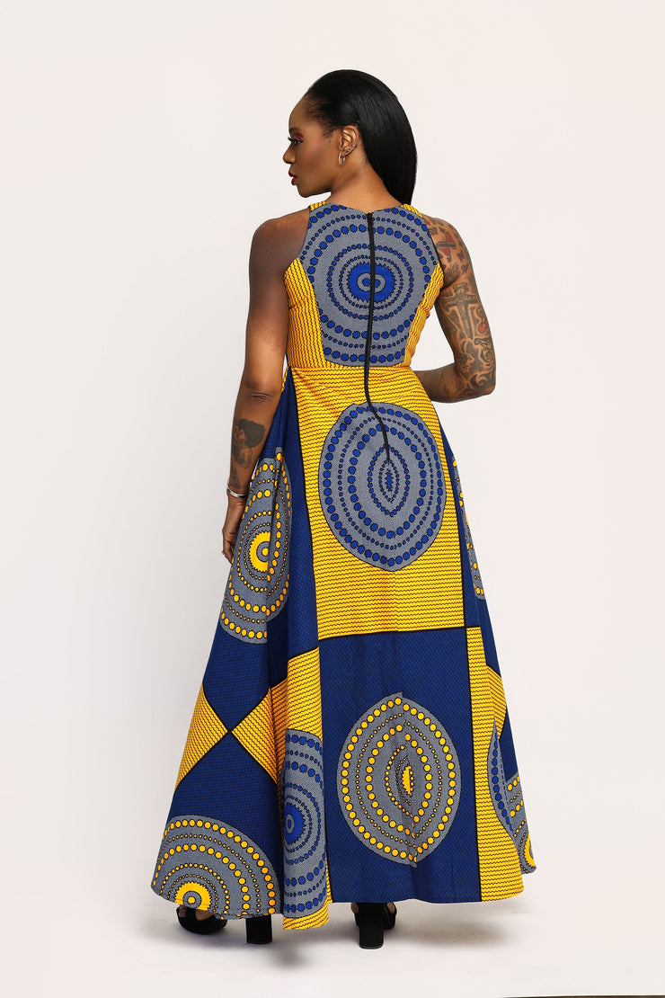 Mayokun African Print Dress