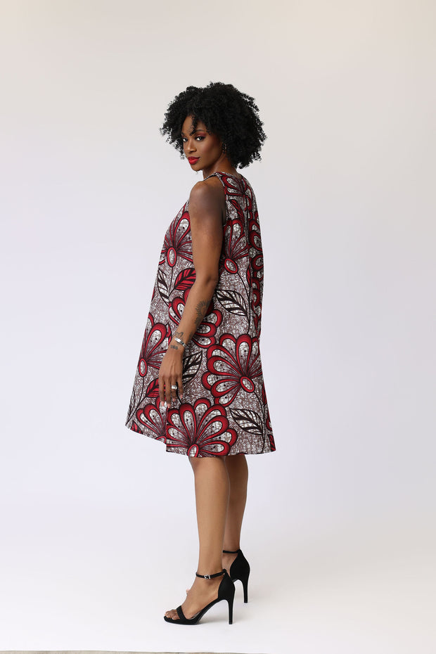 Moshe African Print Dress