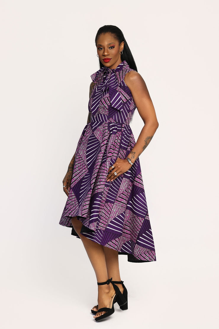 Bala African Print Dress