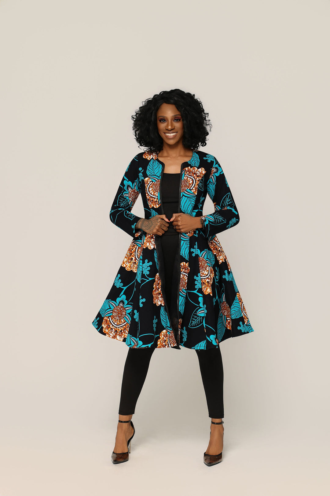 a line african dresses Long a line ankara dresses
