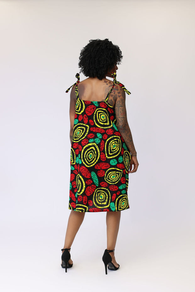 Ayaba African Print Dress