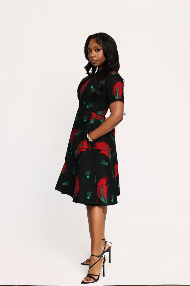 Ogba African Print Dress