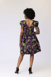 Mautin African Print Dress