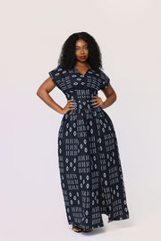 Lala African Print Dress