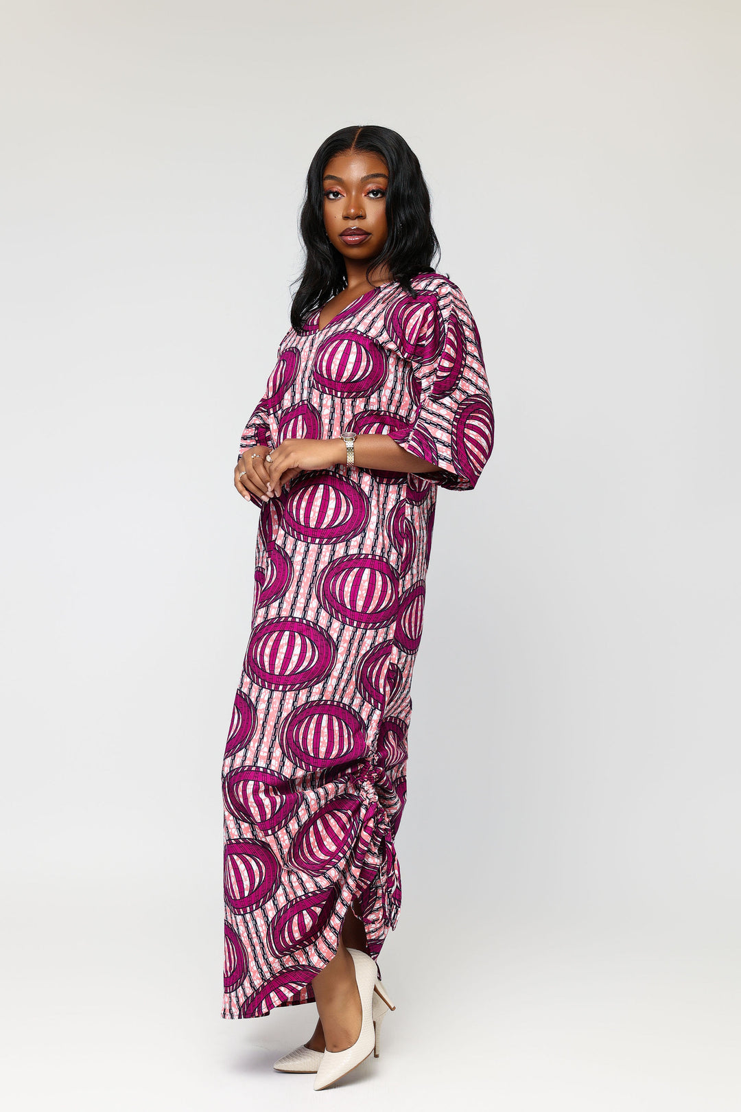 Ewami African Print Kaftan dress – Ray Darten