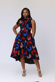 Bello African Print Dress