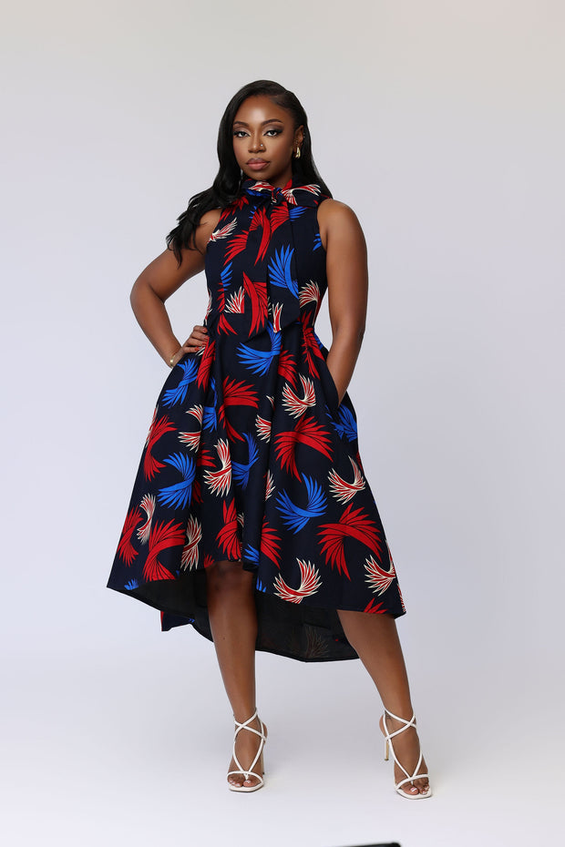Bello African Print Dress
