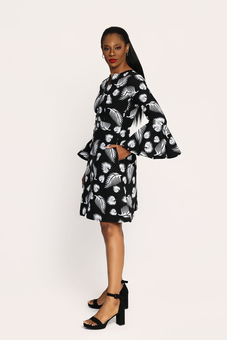 Ikogosi African Print Jacket Dress