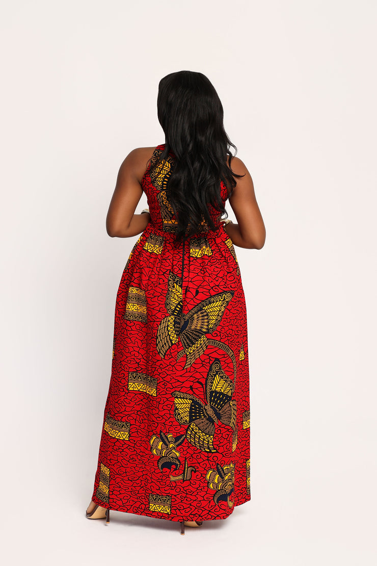 Madu African Print Dress