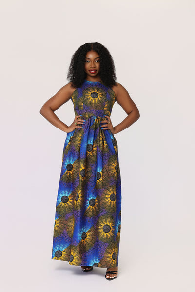 Kuti African Print Dress