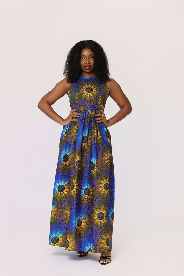 Kuti African Print Dress