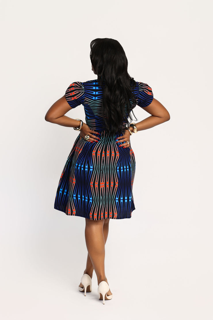 Nnenna African Print Dress