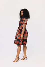 Rufai African Print Dress
