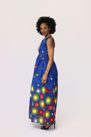 Imole  African Print Dress